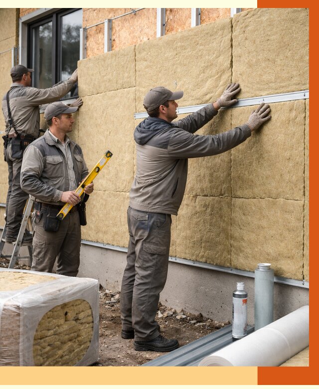 Утепление дома из SIP панелей в Узловой от 6315 руб./м² под ключ | ТепломастерЗлв