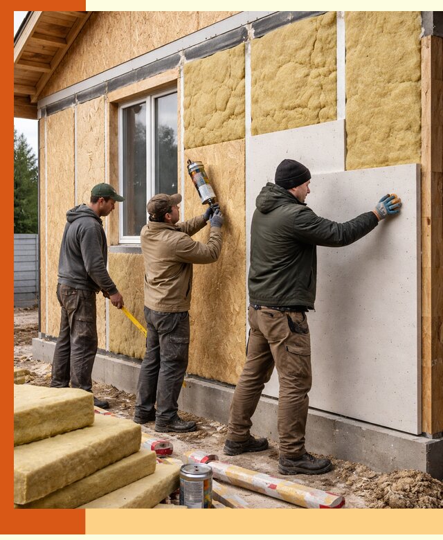 Профессиональное утепление дома из SIP-панелей в Узловой