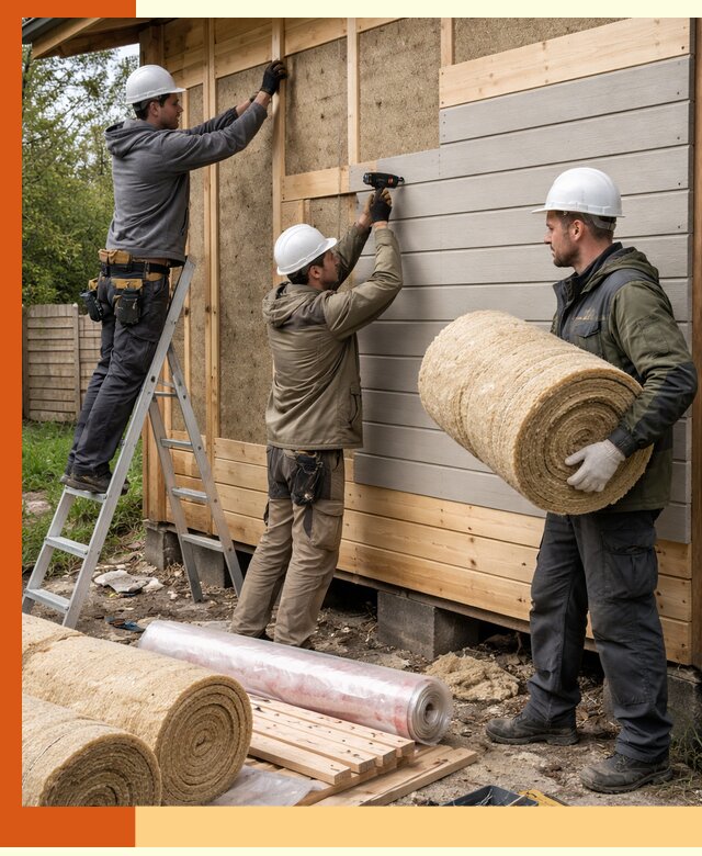 Утепление бани снаружи в Узловой профессионально и надежно