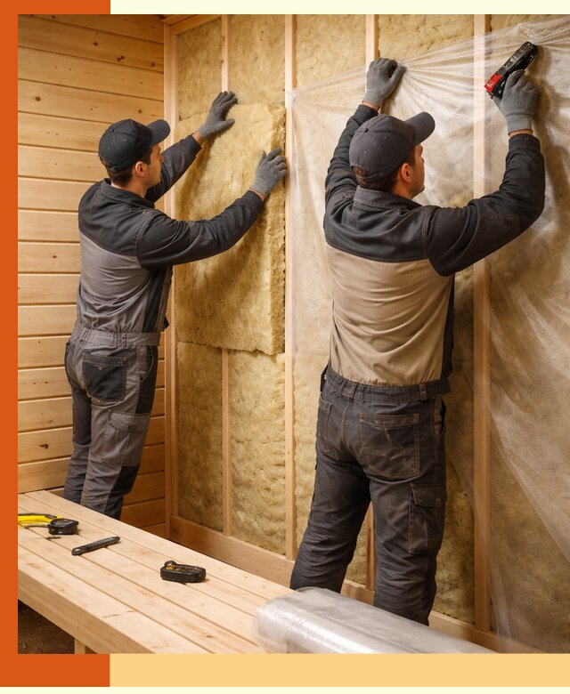 Профессиональное утепление сауны в Узловой с гарантиями качества