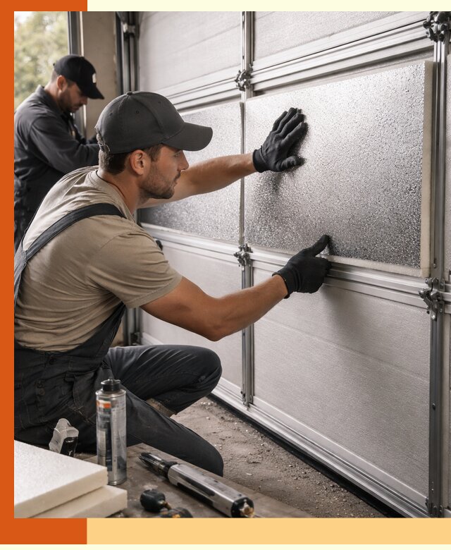 Утепление гаражных ворот в Узловой качественно и надежно