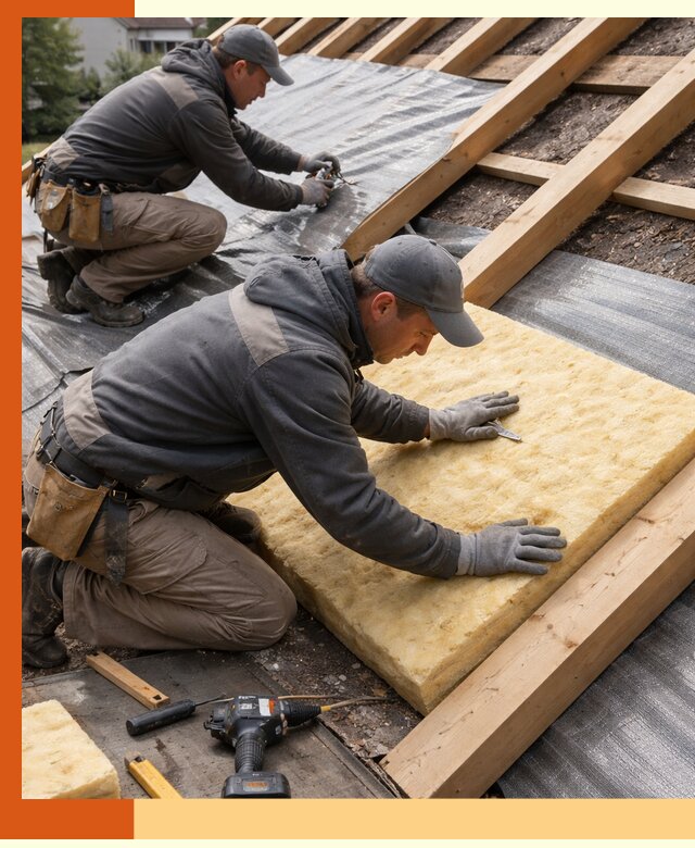 Профессиональное утепление крыши в Узловой качественно и надежно