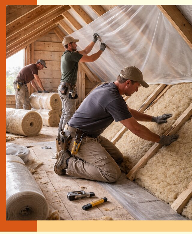 Утепление крыши изнутри в Узловой: профессионально и надежно