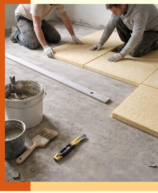 Утепление бетонного пола в Узловой профессионально и недорого