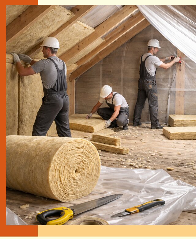 Профессиональное утепление мансарды в Узловой качественно и надежно