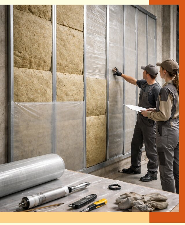 Утепление склада химсырья в Узловой от 4583 руб. под ключ | ТепломастерЗлв