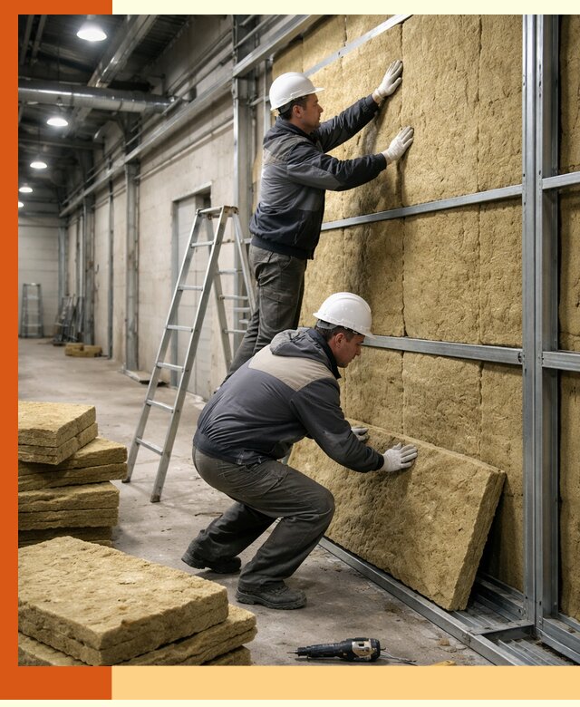 Утепление цеха под ключ в Узловой с гарантией качества