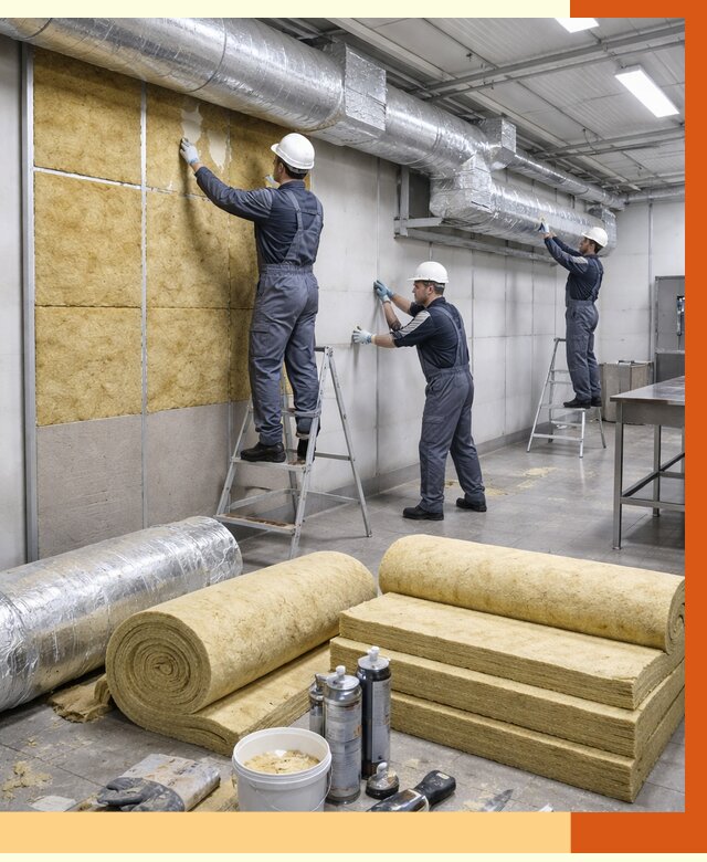 Утепление пищевого цеха в Узловой от 12731 руб./м² — комплексно под ключ | ТепломастерЗлв