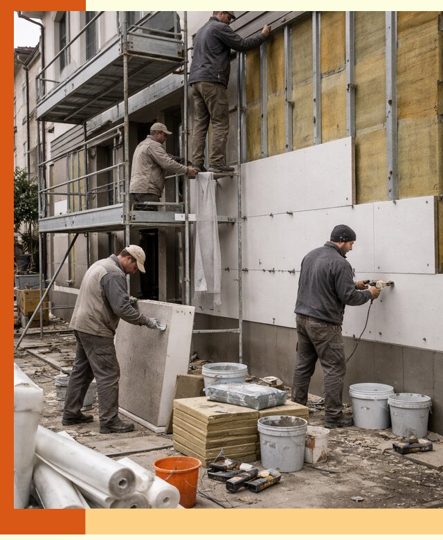 Утепление гостиницы под ключ в Узловой с гарантией качества