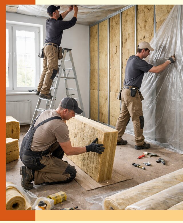 Утепление офисных помещений под ключ в Узловой