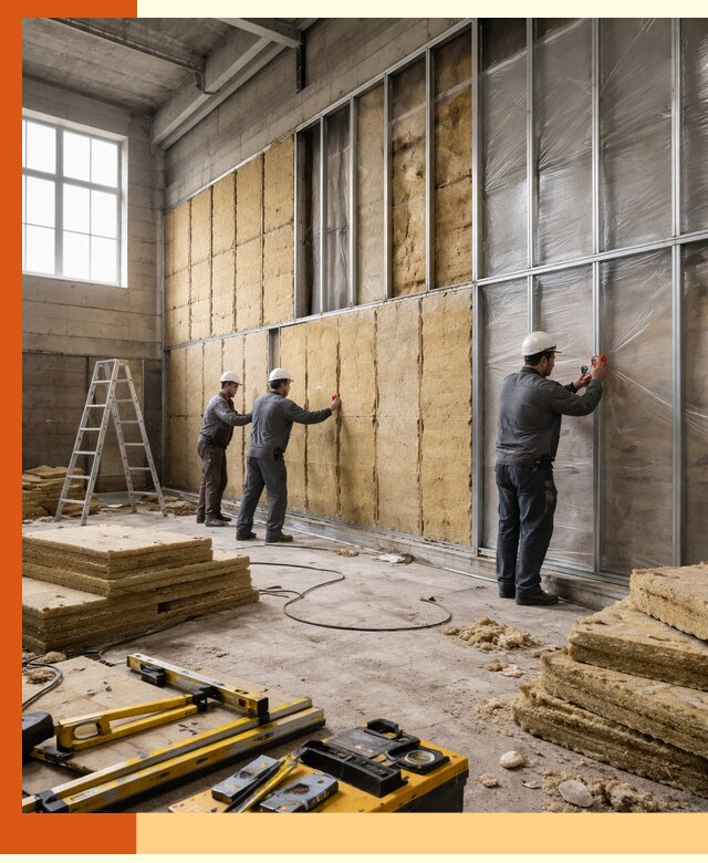 Утепление спортивного зала в Узловой качественно и недорого