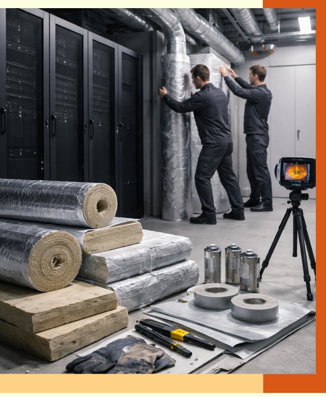 Утепление серверной в Узловой от 8657 руб./м² — комплексно под ключ | ТепломастерЗлв