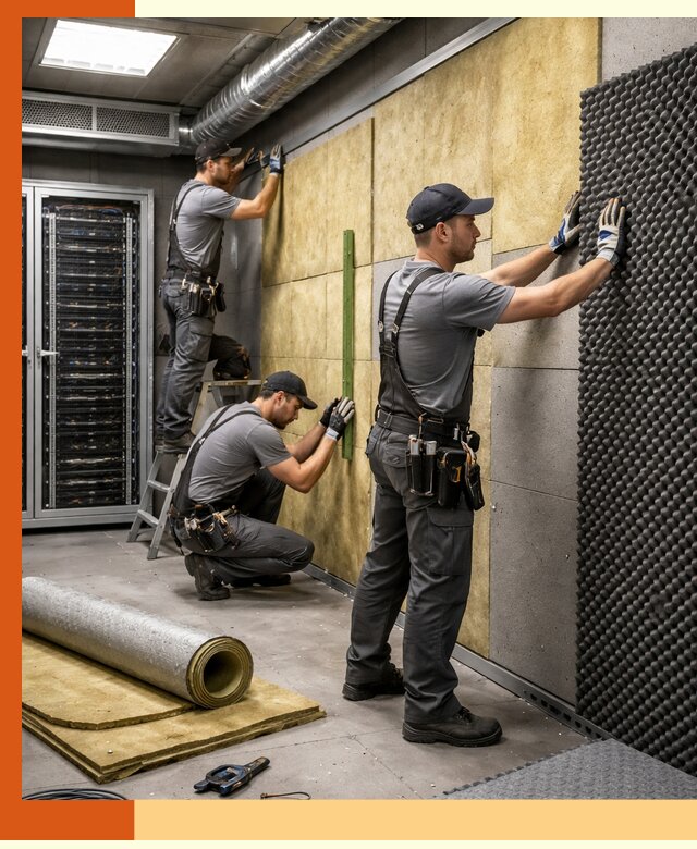 Утепление серверной комнаты профессионально в Узловой