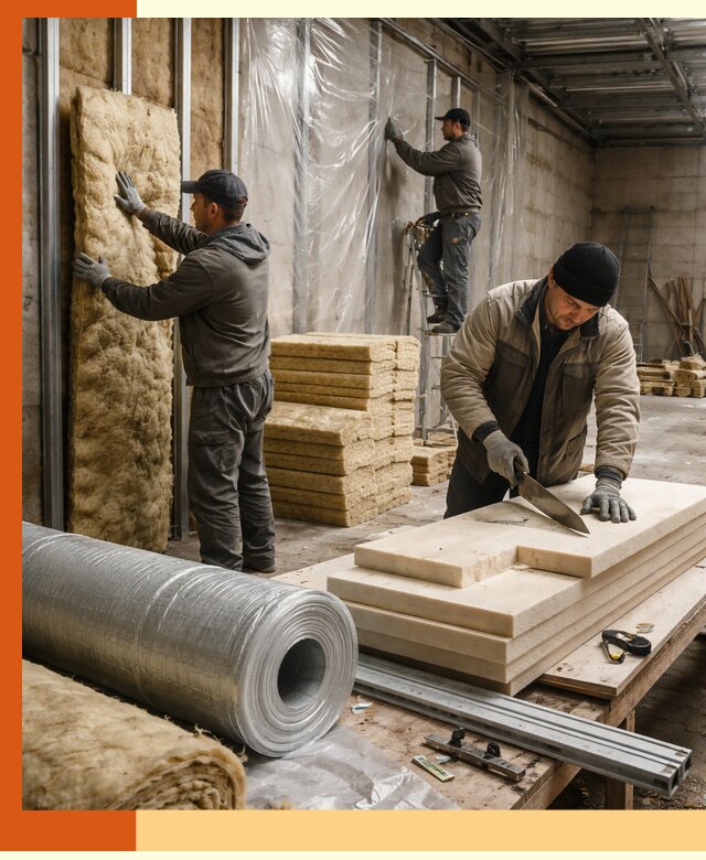 Утепление торгового склада в Узловой с энергоэффективными решениями