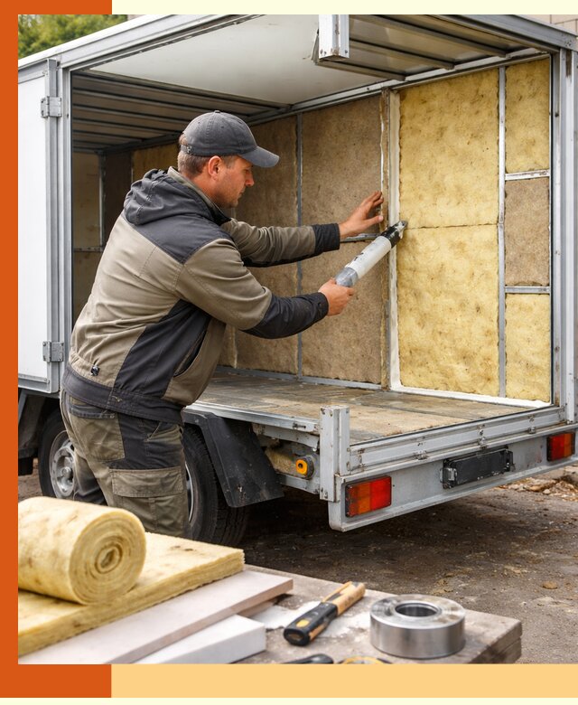 Профессиональное утепление прицепа в Узловой для любых условий