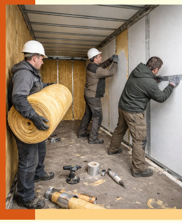 Утепление рефрижераторного контейнера в Узловой профессионально и надежно