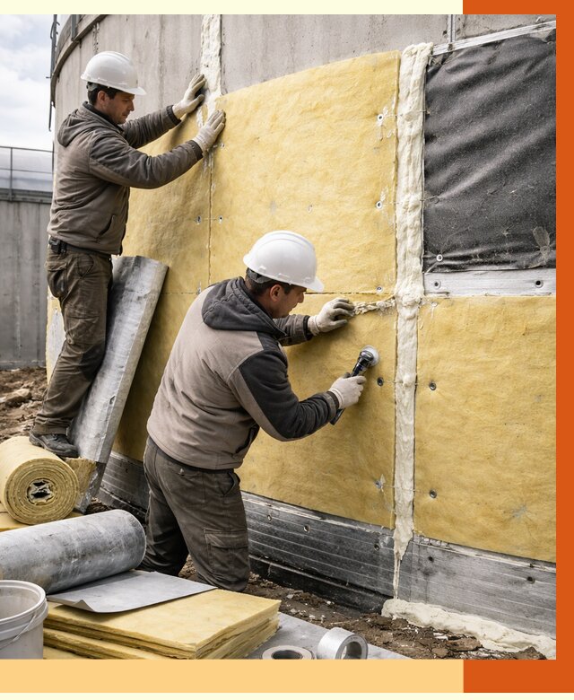 Утепление резервуара в Узловой от 28009 руб/м2 — монтаж ППУ и комплекс под ключ | ТепломастерЗлв