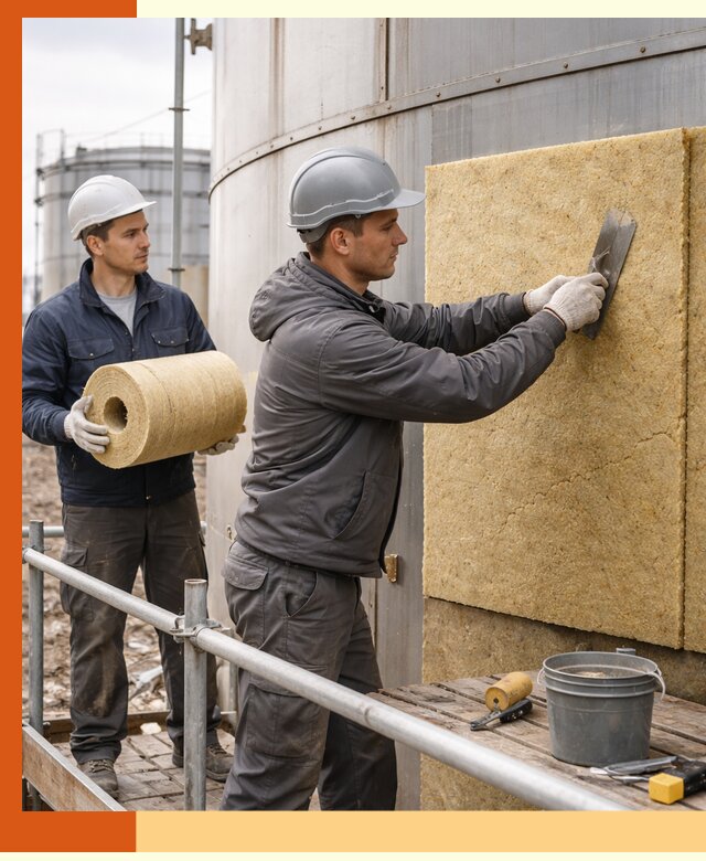 Профессиональное утепление резервуара и теплоизоляция в Узловой