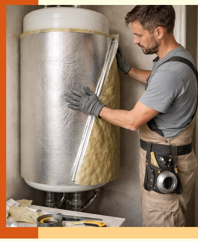 Утепление бойлера в Узловой для снижения теплопотерь и экономии энергии