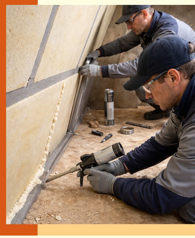 Герметизация стыков ППУ в Узловой — надежное уплотнение швов