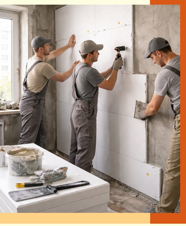 Утепление пенопластом домов и стен в Узловой от 1884 руб. — ТепломастерЗлв