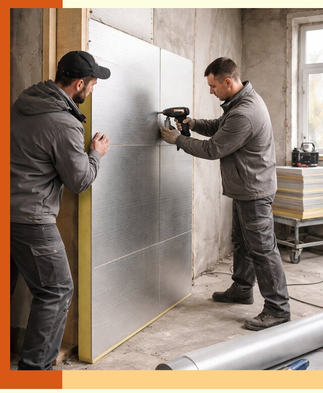 Утепление PIR панелями домов и зданий в Узловой