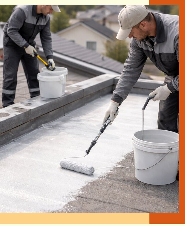 Утепление кровли жидкой теплоизоляцией в Узловой от 2190 руб./м2 | ТепломастерЗлв