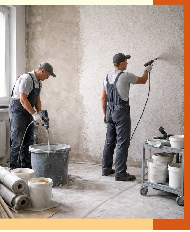 Утепление стен жидкой теплоизоляцией в Узловой от 4278 руб/м² | ТепломастерЗлв