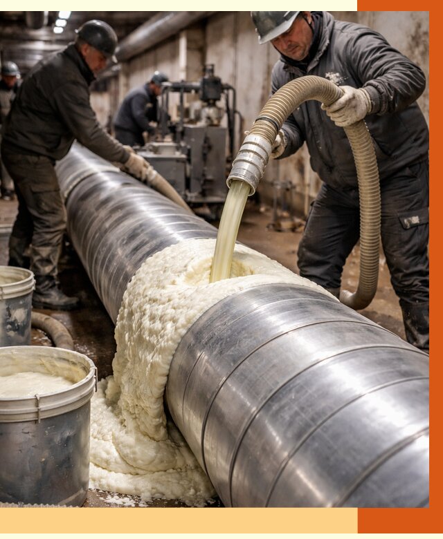 Утепление теплотрассы жидкой теплоизоляцией в Узловой от 4278 руб. | ТепломастерЗлв