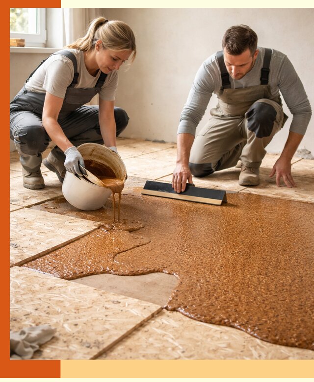 Утепление пола жидкой пробкой в Узловой для квартир и домов