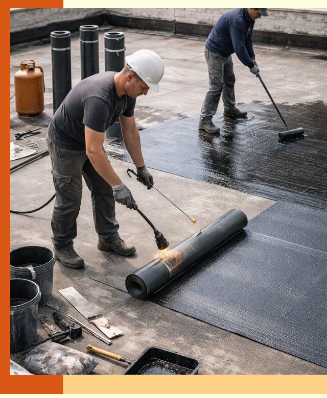 Гидроизоляция кровли в Узловой — надежная защита от протечек