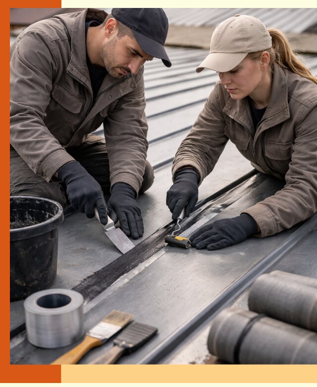 Гидроизоляция фальцевой кровли в Узловой качественно и надежно