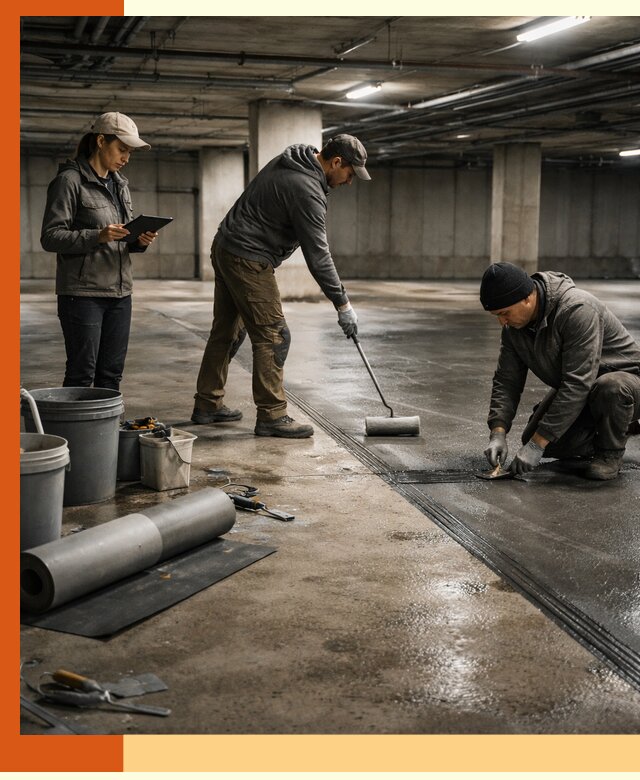 Гидроизоляция паркинга в Узловой: качественная защита зданий