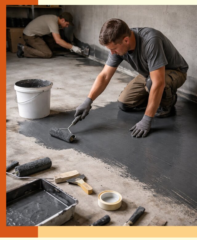 Гидроизоляция гаражного пола в Узловой — надежная защита от влаги