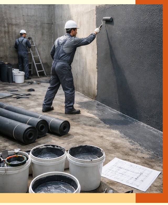 Гидроизоляция резервуара в Узловой от 122220 руб. под ключ | ТепломастерЗлв