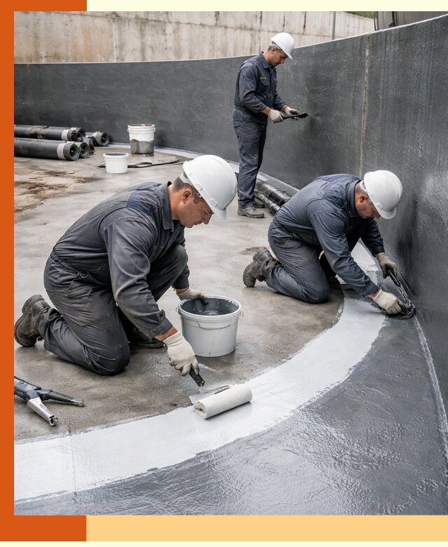 Гидроизоляция резервуара для топлива в Узловой