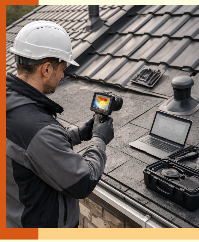 Тепловизионное обследование кровли в Узловой для выявления дефектов