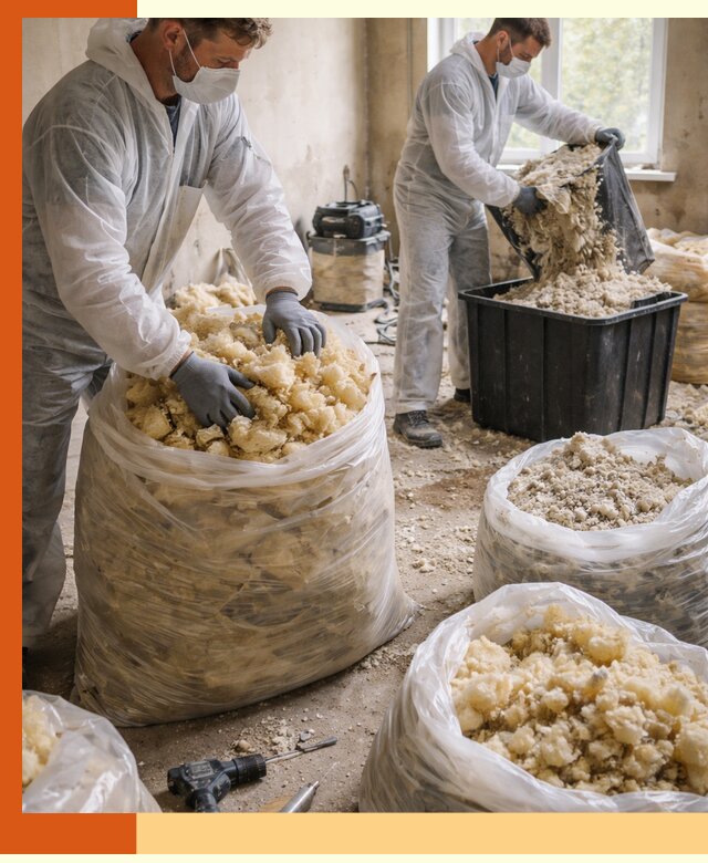 Утилизация старого утеплителя в Узловой быстро и безопасно