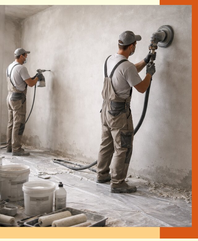 Подготовка поверхности под напыление в Узловой от 1222 руб. — ТепломастерЗлв