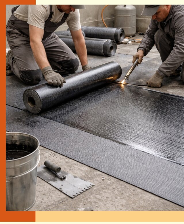 Монтаж гидроизоляционной мембраны в Узловой для зданий и конструкций