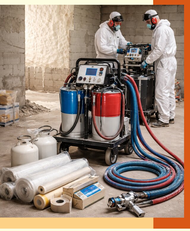 Аренда установки для напыления ППУ в Узловой от 35648 руб. | ТепломастерЗлв