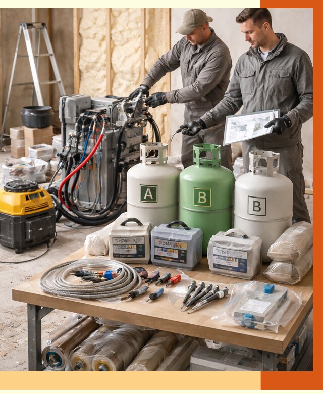 Продажа компонентов ППУ с консультацией в Узловой от 4278 руб. | ТепломастерЗлв